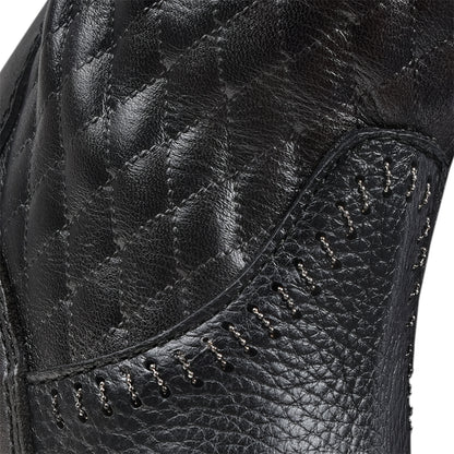 Cuadra Women's Santana Black Embroided Leather Boot