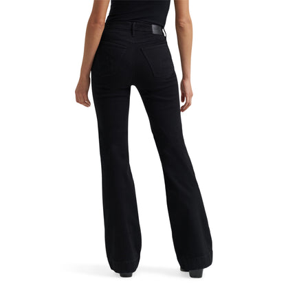 Wrangler Women's Bespoke High Rise Stretch Trouser Jean - Black