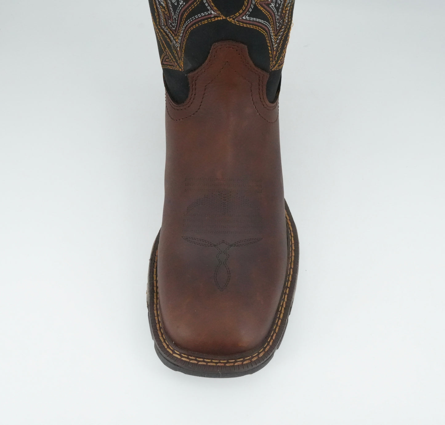 Cebu Men's WTP Square Steel Toe Work Boot - Brown