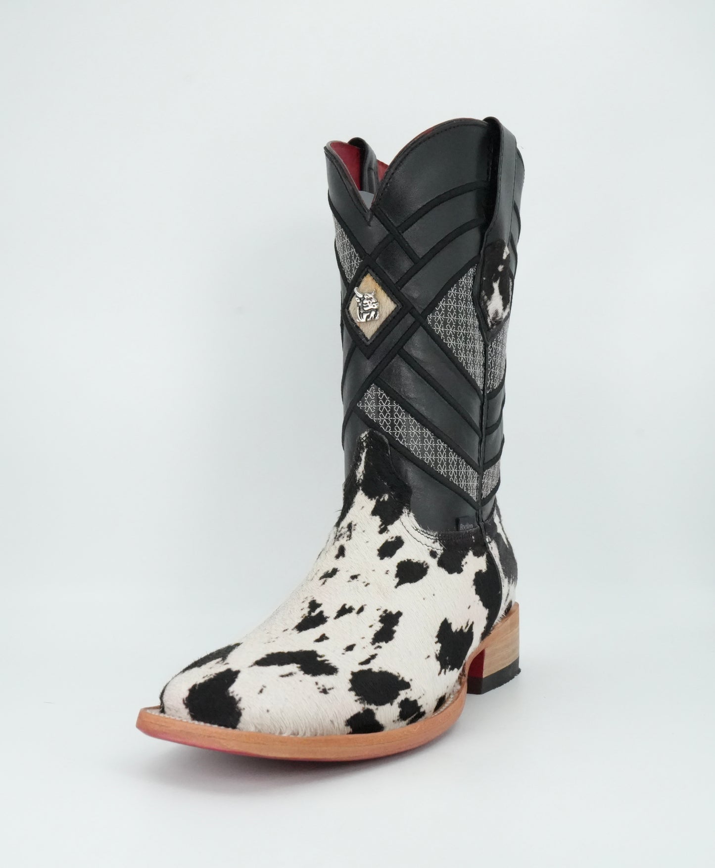 Rock'em Men's Cow Hair Red Bottom Boots Size 7.5 *AS SEEN ON IMAGE*