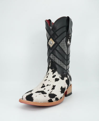 Rock'em Men's Cow Hair Red Bottom Boots Size 7.5 *AS SEEN ON IMAGE*