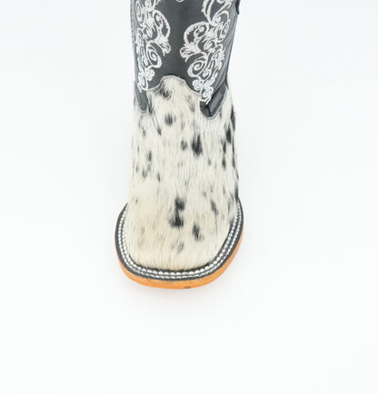 Chaparral Kid's Nathalia Cow Hair Boot Size 8 US *AS SEEN ON IMAGE*