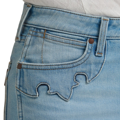 Wrangler Women's Retro Bailey High Rise Embellished Bootcut Jean - Aubrielle
