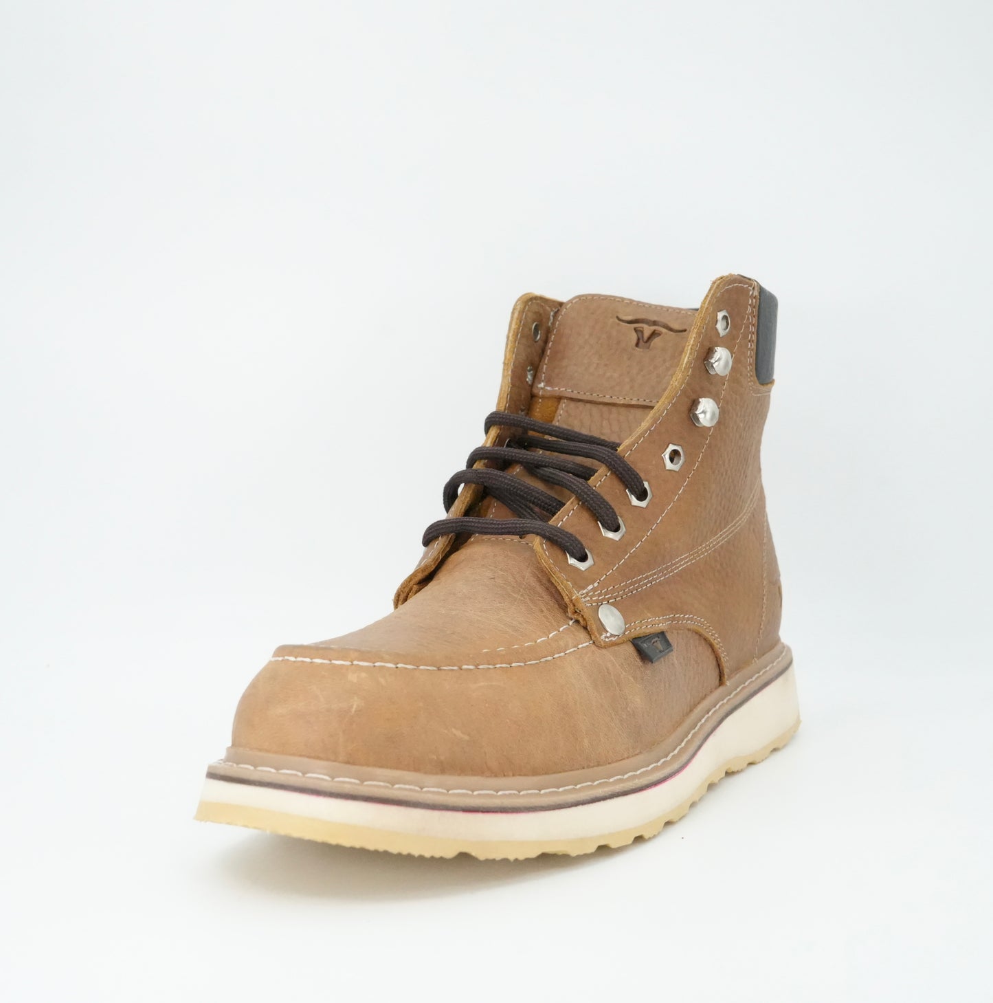 Hooch Men's 6" Steel Toe Work Boot - Honey