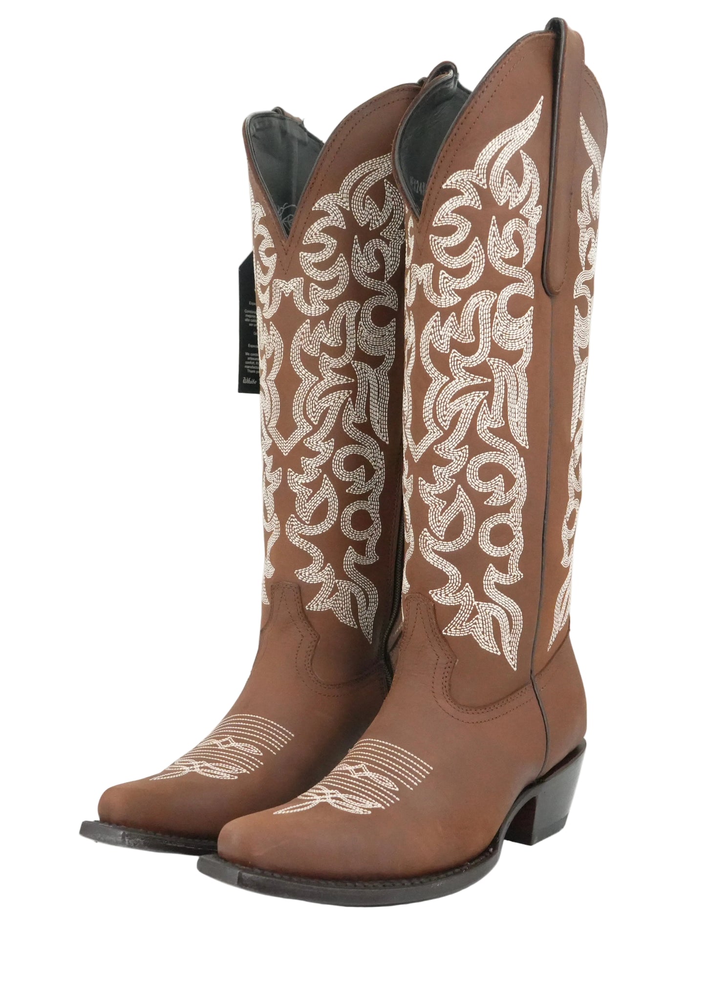 White Diamond Women’s Crazy Snip Toe - Brown