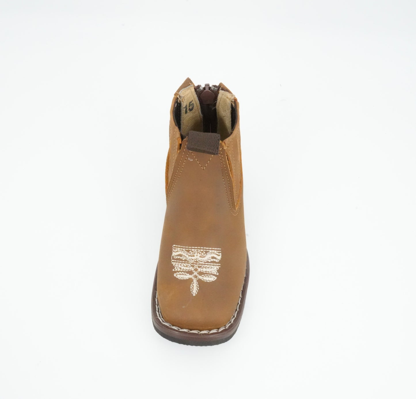 Quincy Kid's Crazy Brown Short Boot