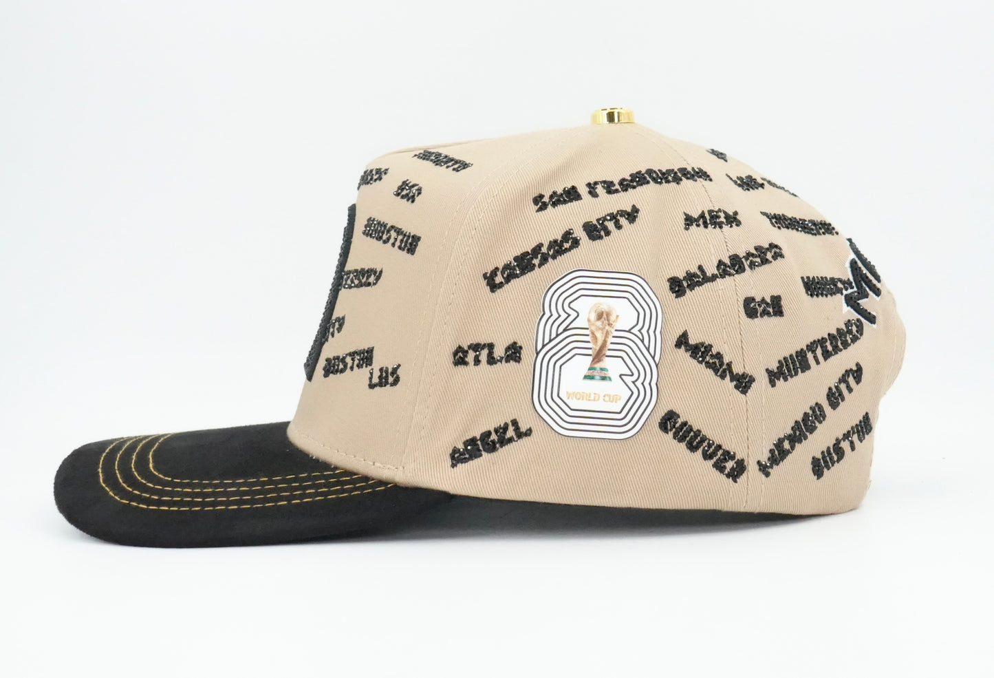 Bigg Boss M. City Names Bling Cap - World Cup Edition