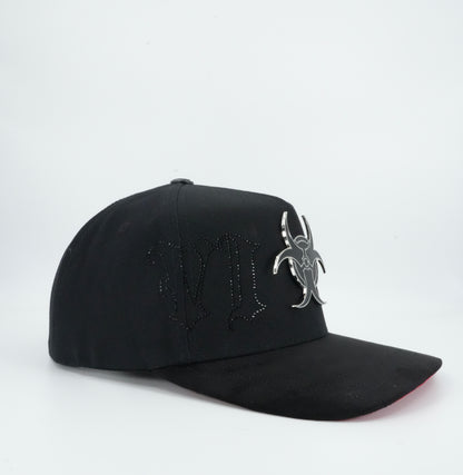 Bigg Boss "Virus" Bling Black Cap