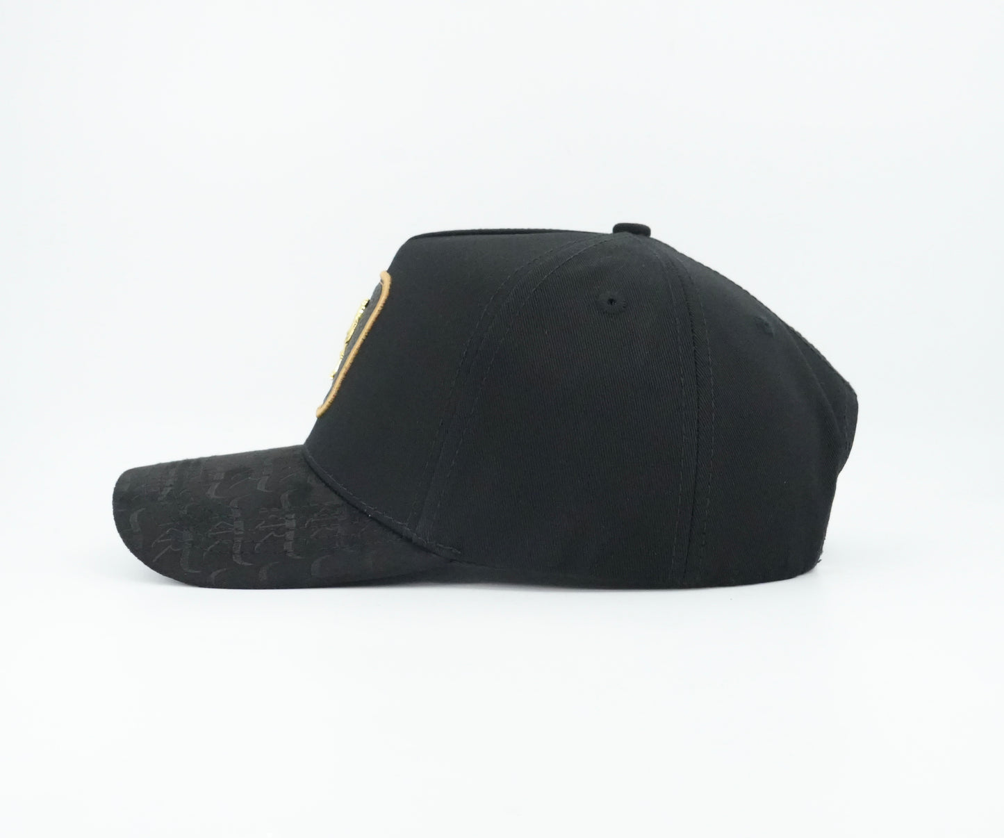 The King Ranch Rooster Patch Cap - Black
