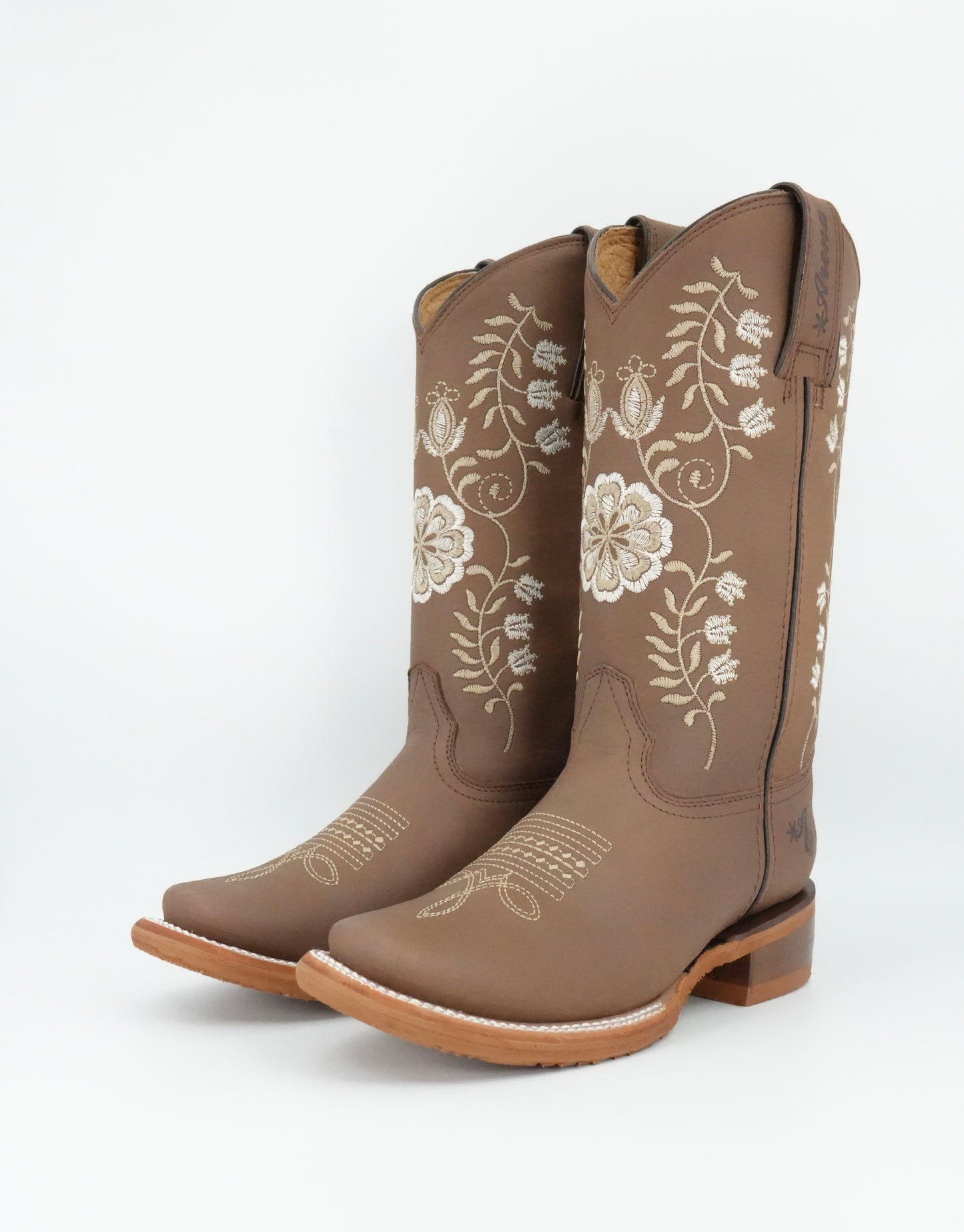 Tombstone Women's Crazy Tang Slanted Heel Square Toe Boot