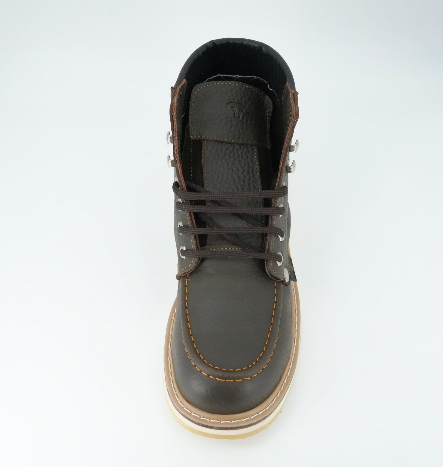 Hooch Men's 6" Steel Toe Work Boot - Chocolate