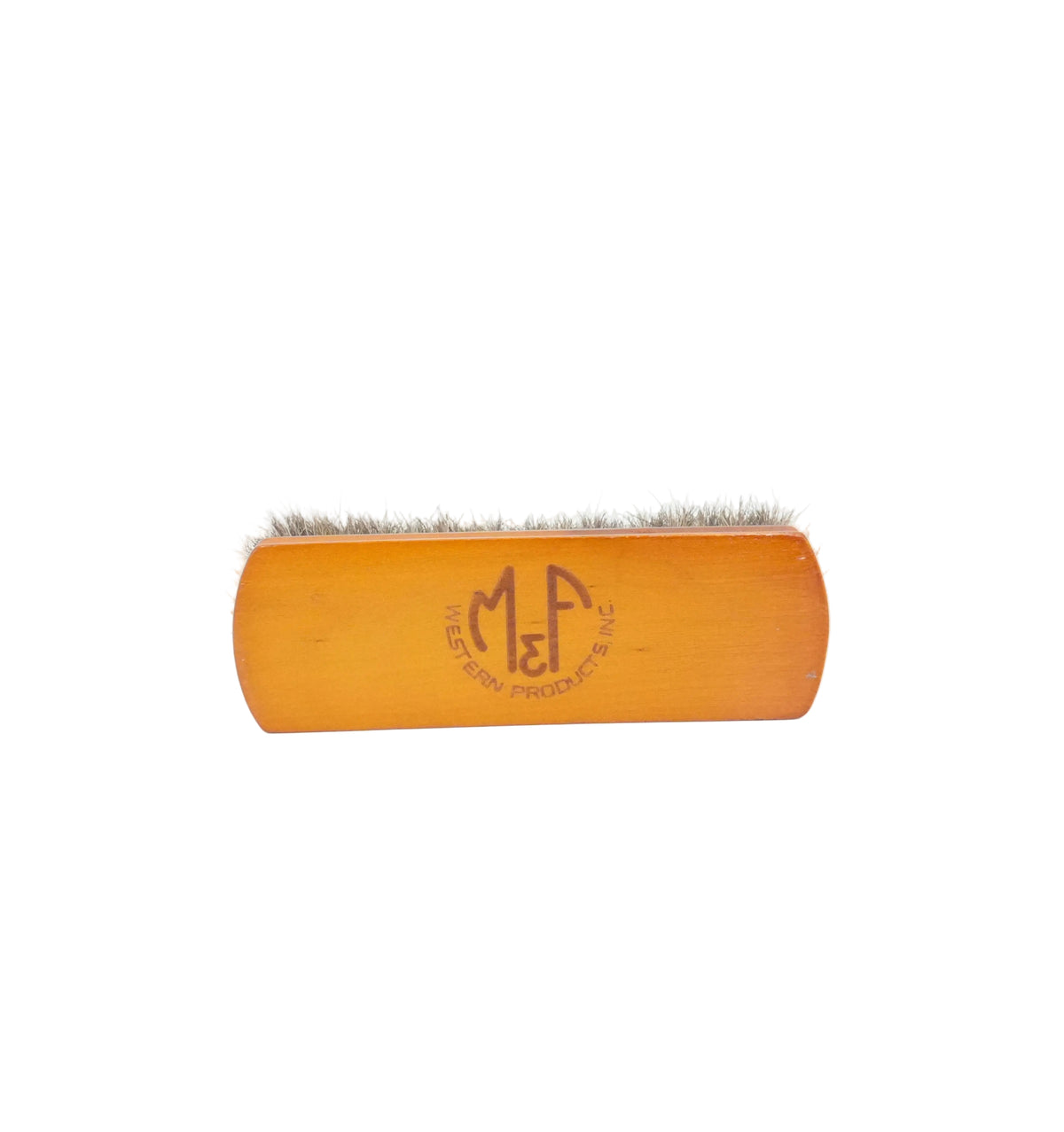 M&F Horse Hair Boot Brush - Dark Horsehair