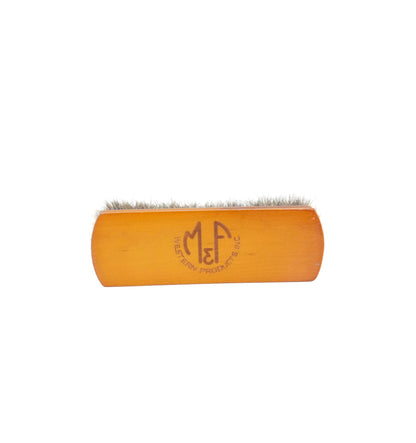 M&F Horse Hair Boot Brush - Dark Horsehair