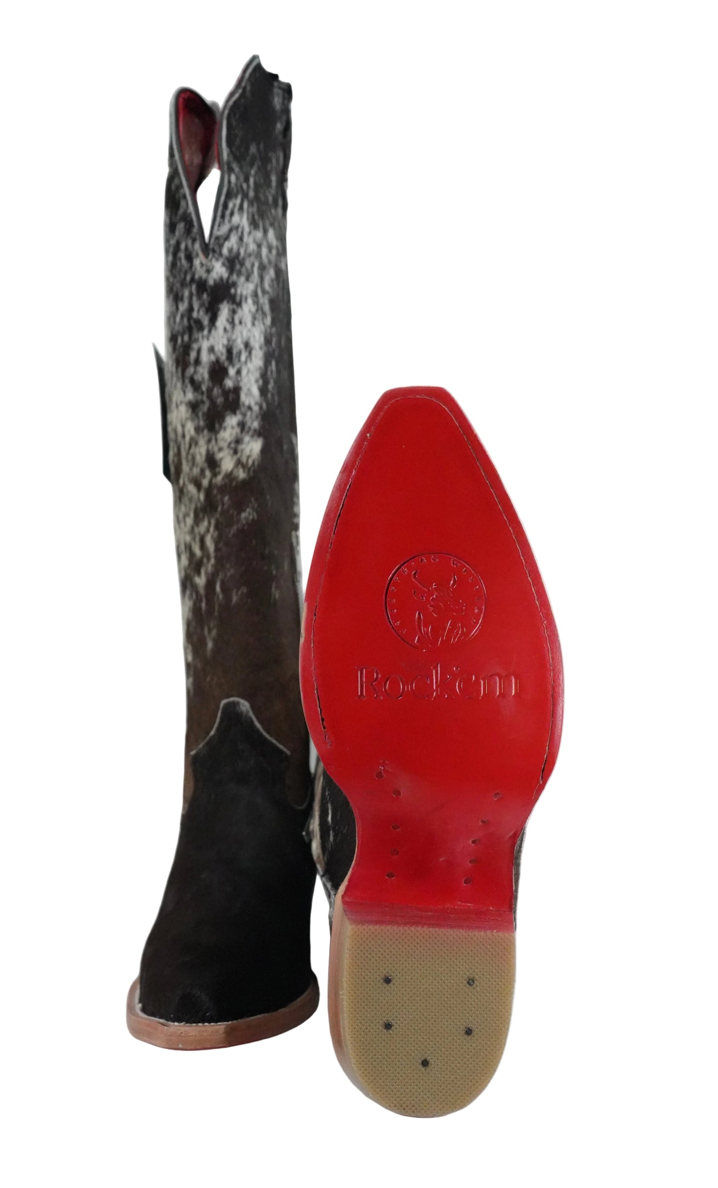Rock'em Women's Tall Wide Calf Full Cow Hair Size 9 *AS SEEN ON IMAGE*