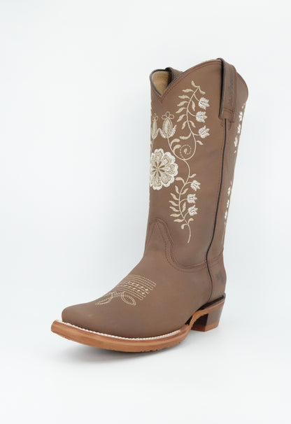 Tombstone Women's Crazy Tang Horseman Heel Square Toe Boot