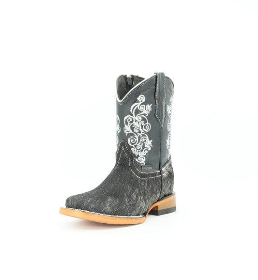 Chaparral Kid's Nathalia Cow Hair Boot Size 11 US *AS SEEN ON IMAGE*
