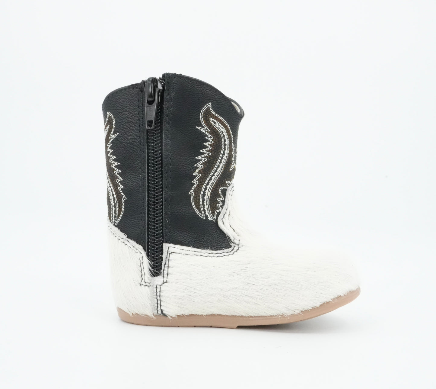 Padua Toddler Cow Hair White Boot Size: 5 *AS SEEN ON IMAGE*