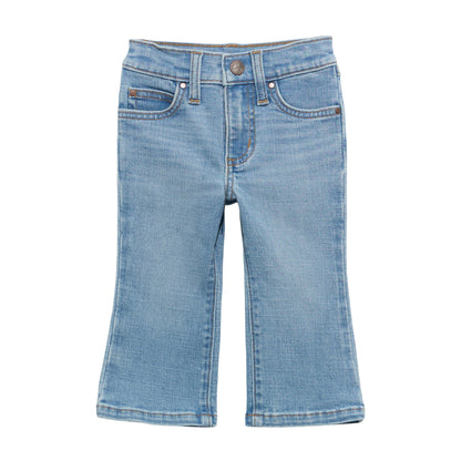 Infant & Toddler's Wrangler Stitched Pocket Light Blue Jean (0/3M-4T)
