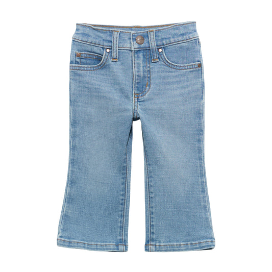 Infant & Toddler's Wrangler Stitched Pocket Light Blue Jean (0/3M-4T)