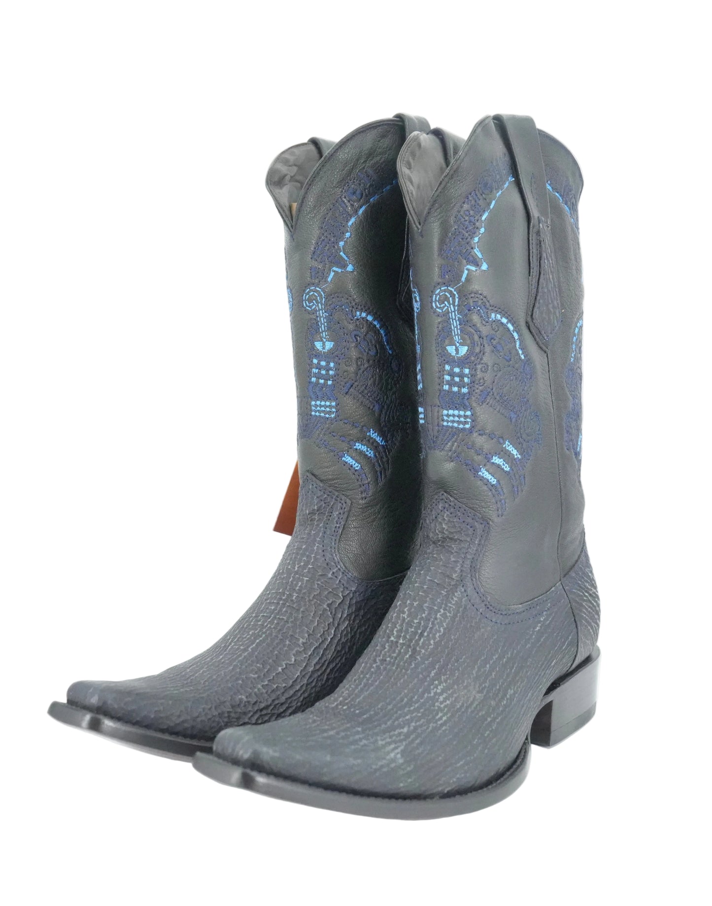 Cuadra Men's Shark Versache Toe Boot - Black