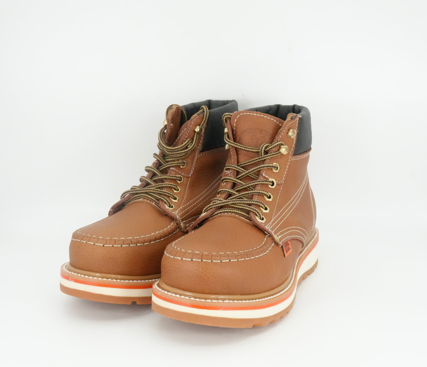 Original Michel Men's Moc Short Soft Toe Work Boot - Honey