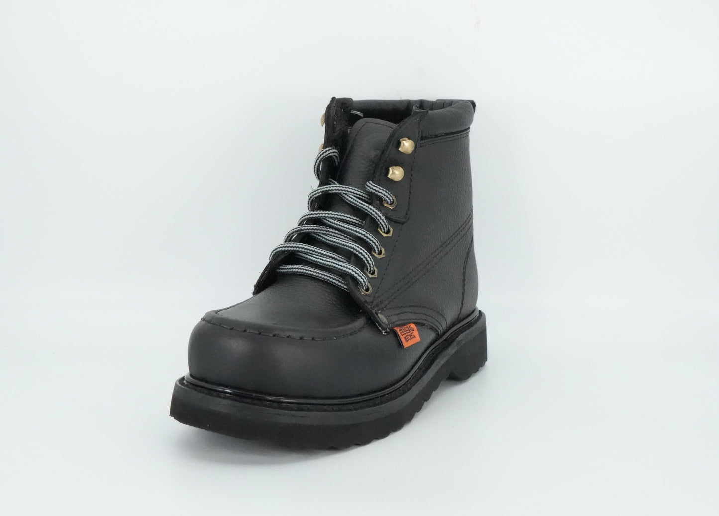 Original Michel Men's Moc Short Soft Toe Work Boot - Black
