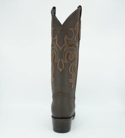 Vaquero Signature Women’s Brown Grasso Snip Toe Boot.