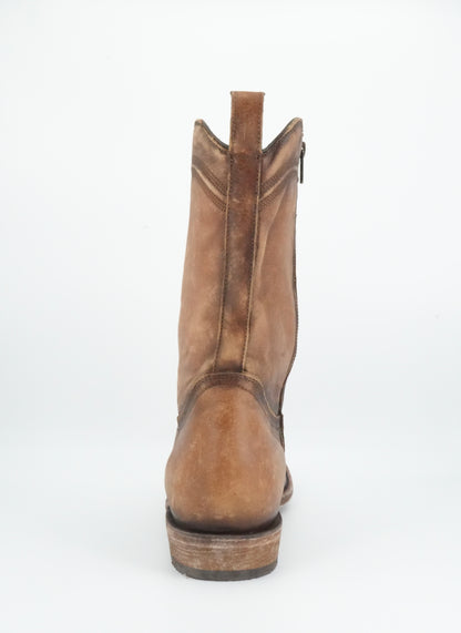 Corral Men's Embroidery Zipper Round Toe Honey Boots