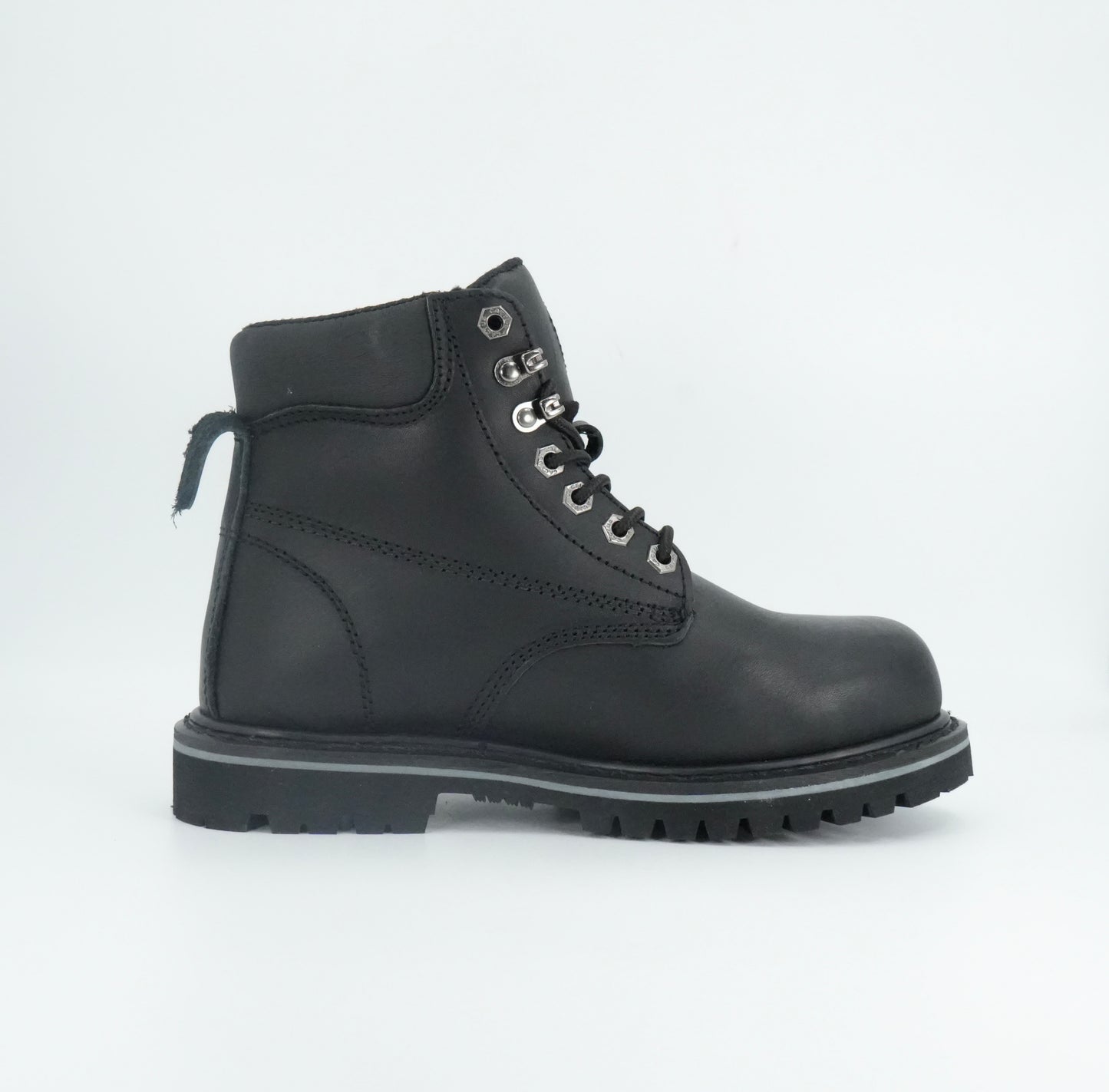 Cactus Men's Steel Toe Work Boot - Black