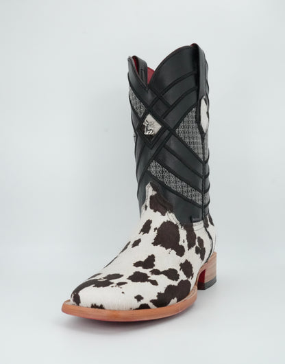 Rock'em Men's Cow Hair Red Bottom Boots Size 8.5 *AS SEEN ON IMAGE*