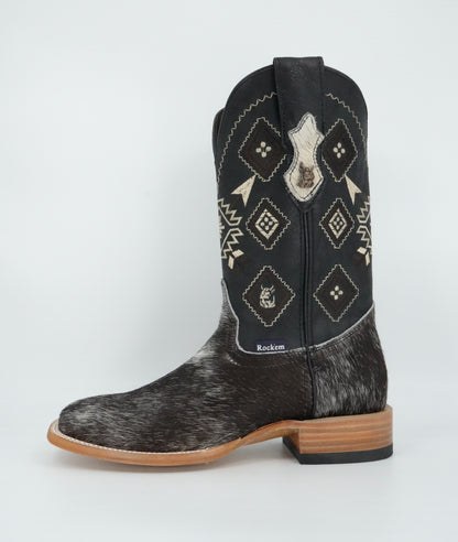 Rock'em Men's Cow Hair Boots Size 7.5 *AS SEEN ON IMAGE*