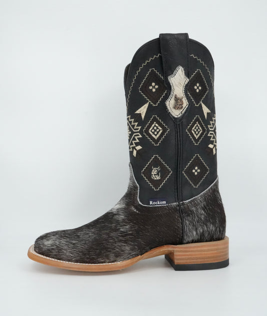Rock'em Men's Cow Hair Boots Size 7.5 *AS SEEN ON IMAGE*
