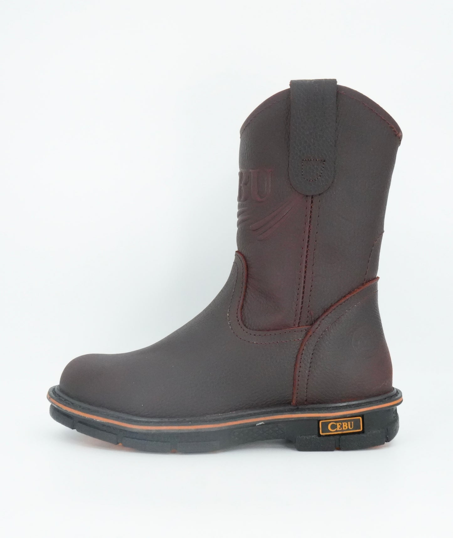 Cebu Men's Max Round Toe Work Boot - Shedron