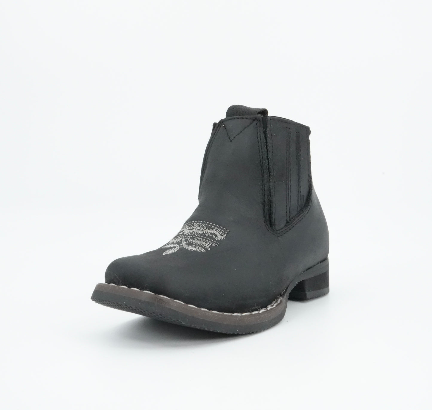 Quincy Kid's Crazy Black Short Boot