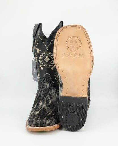 Rock'em Men's Cow Hair Boots Size 7.5 *AS SEEN ON IMAGE*