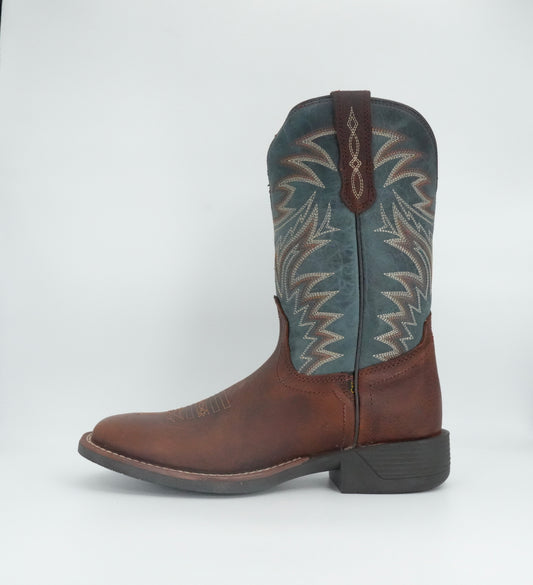 Cebu Men's Denali Square Toe Work Boot - Brown