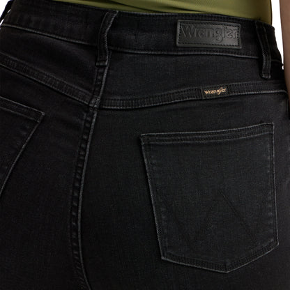 Wrangler Women's High Rise Bold Bootcut Jean - Black