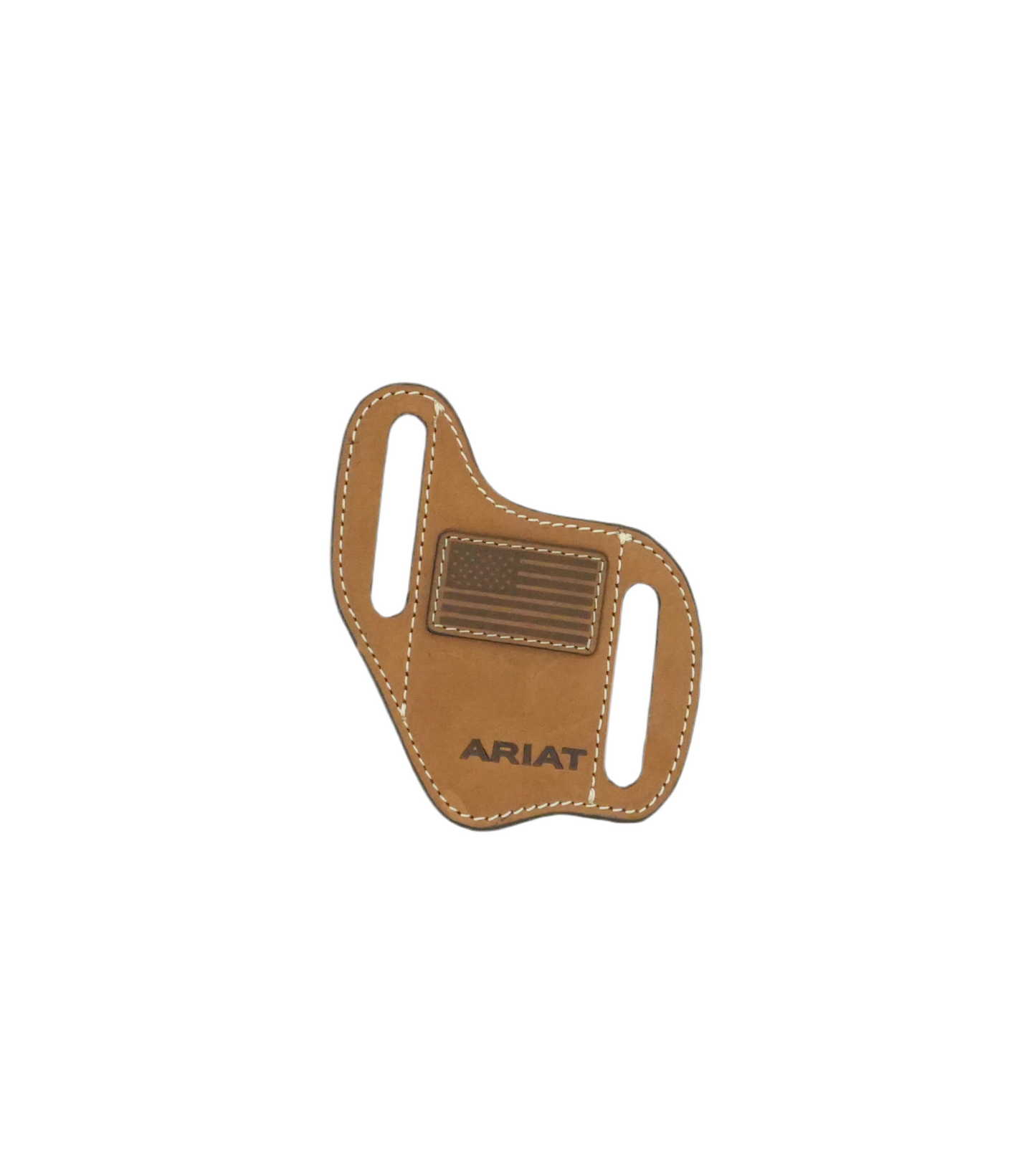 Ariat USA Flag Leather Knife Sheath - Tan