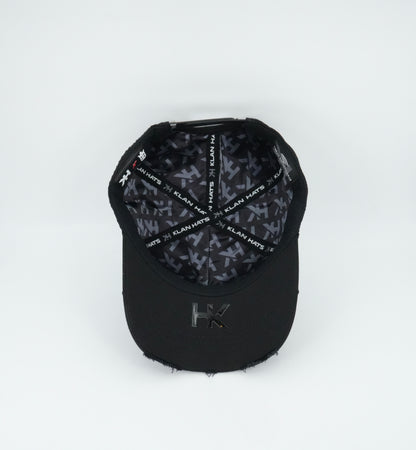 Klan Hats Los Angeles Distressed Flame Cap