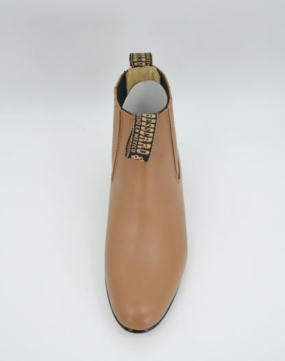Besserro Kid's Leather Charro Short Boot - Sand