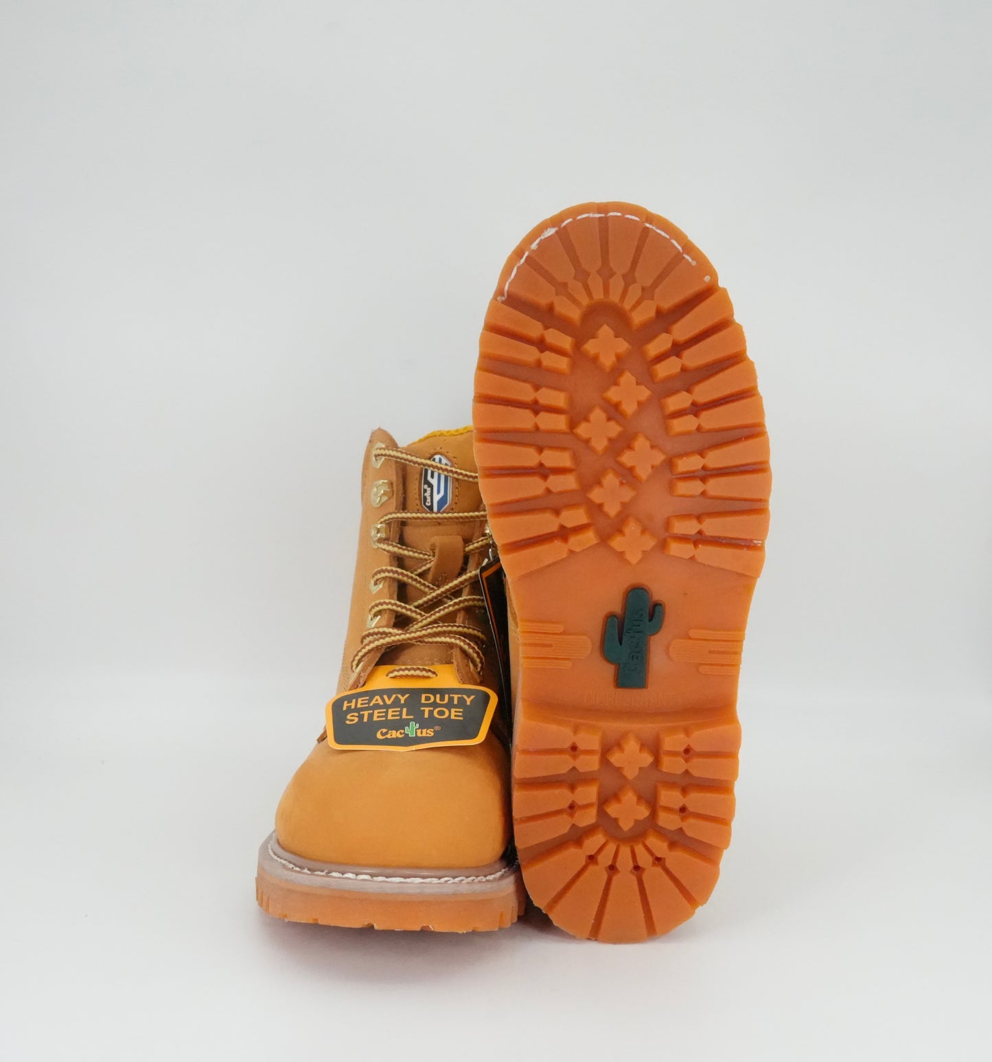 Cactus Men's Steel Toe Work Boot - Tan