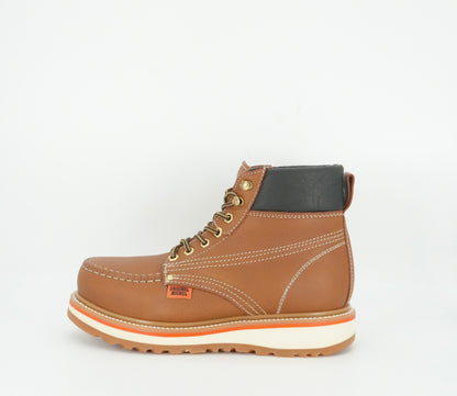 Original Michel Men's Moc Short Soft Toe Work Boot - Honey
