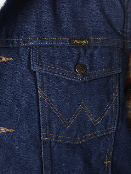 Chaleco vaquero con forro de sherpa de Wrangler
