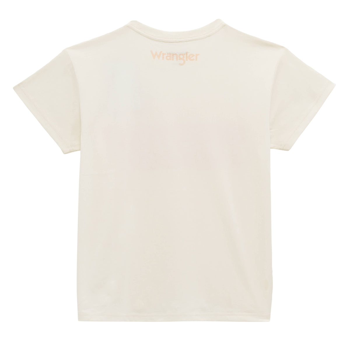 Wrangler Women's Yeehaw Retro Reg Graphic Tee - Off-White