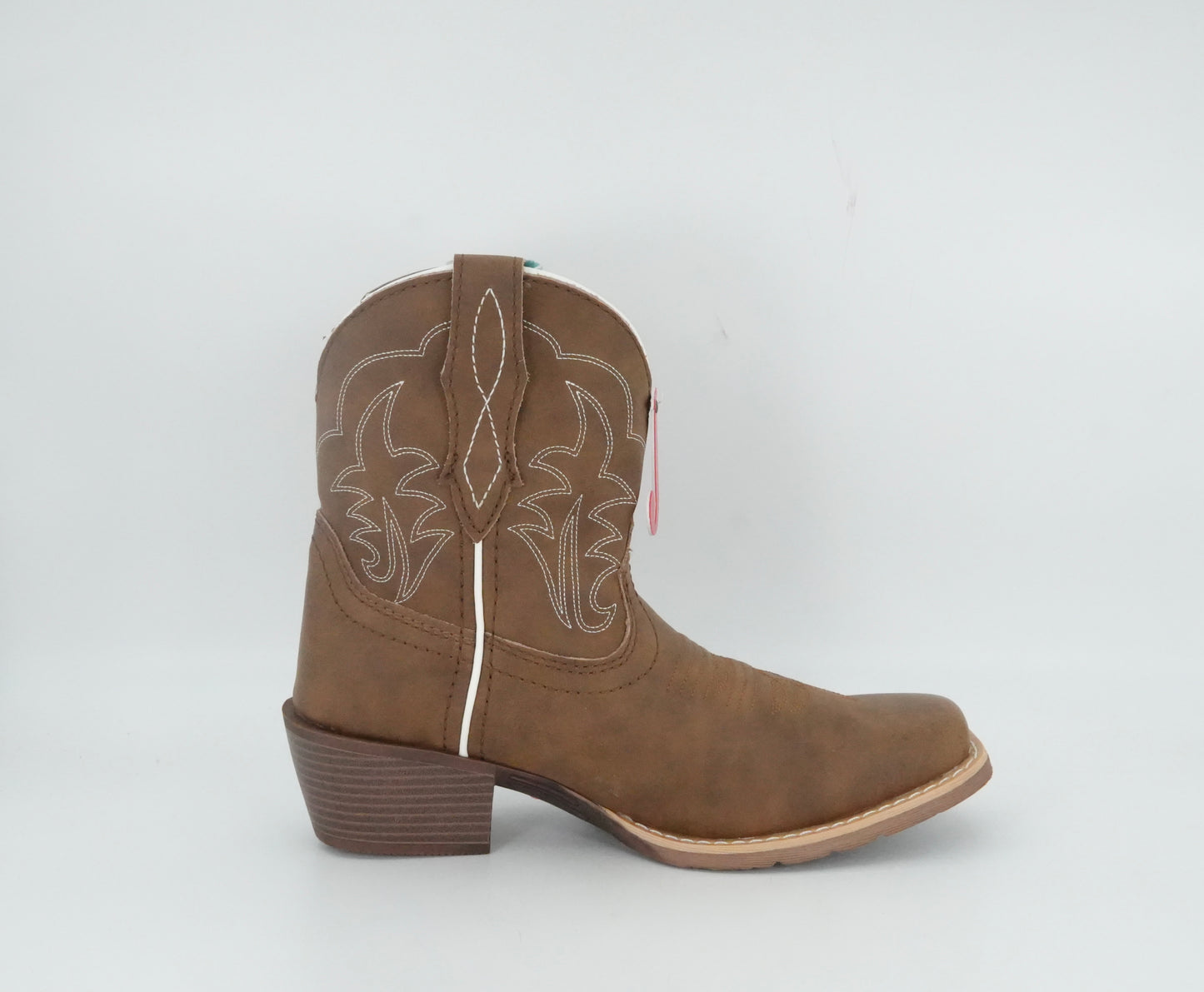 Justin Women's Dee 7" J125  Medium Square Toe Boot - Brown
