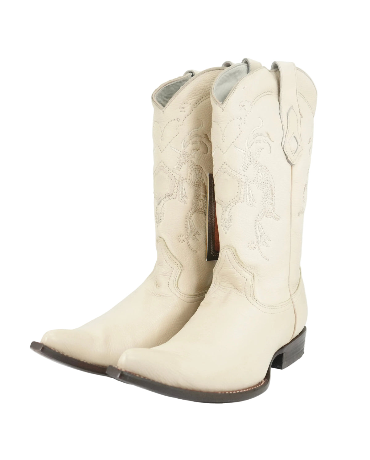 Cuadra Men's Deer Snip Boot Toe Boot - Bone