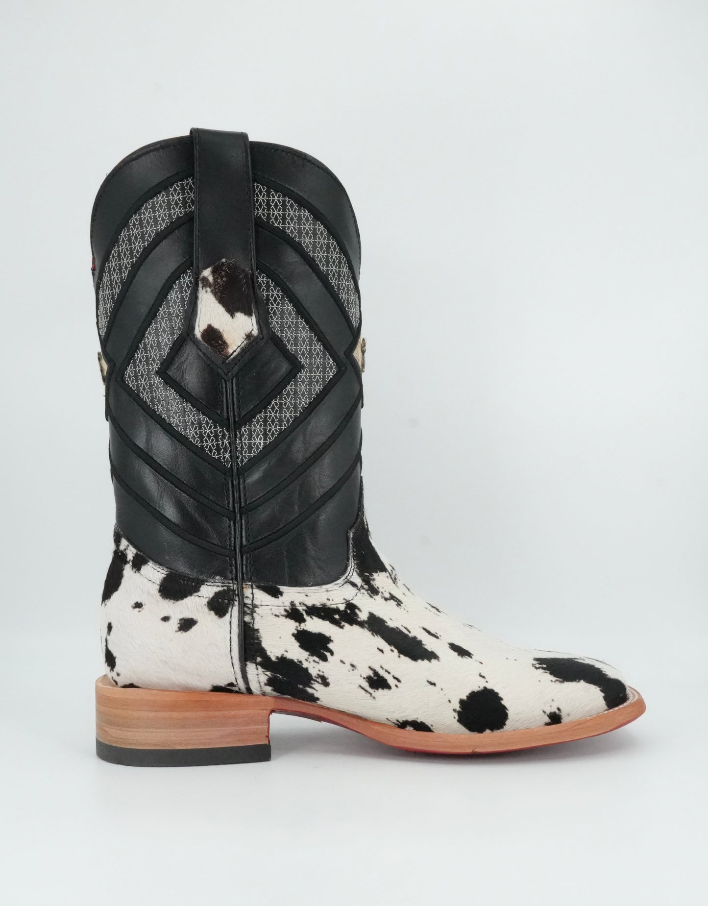 Rock'em Men's Cow Hair Red Bottom Boots Size 7.5 *AS SEEN ON IMAGE*