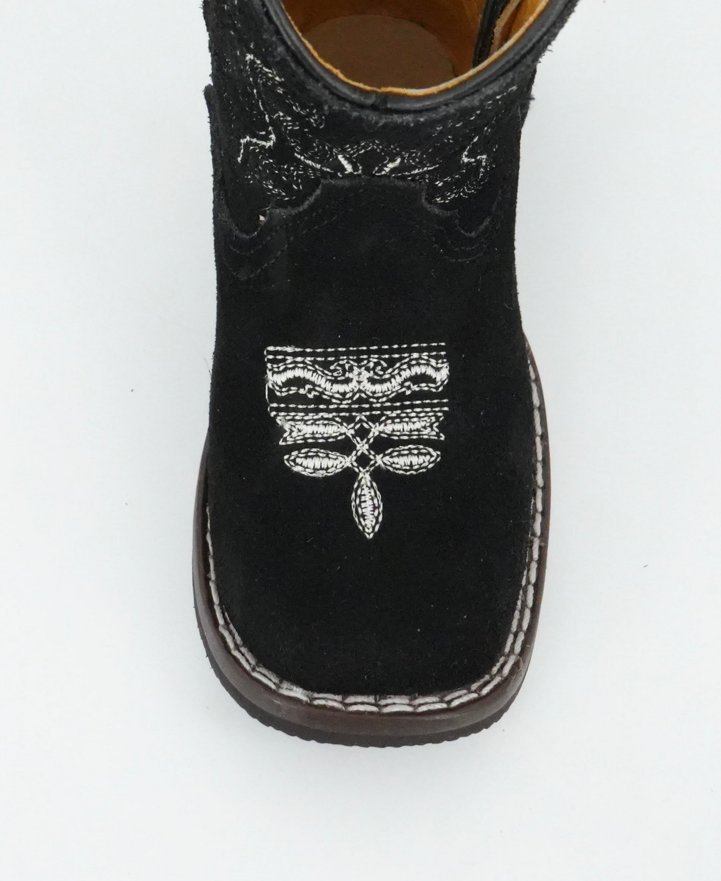 Chaparral Infant/Toddler Suede Fringe Black Boot