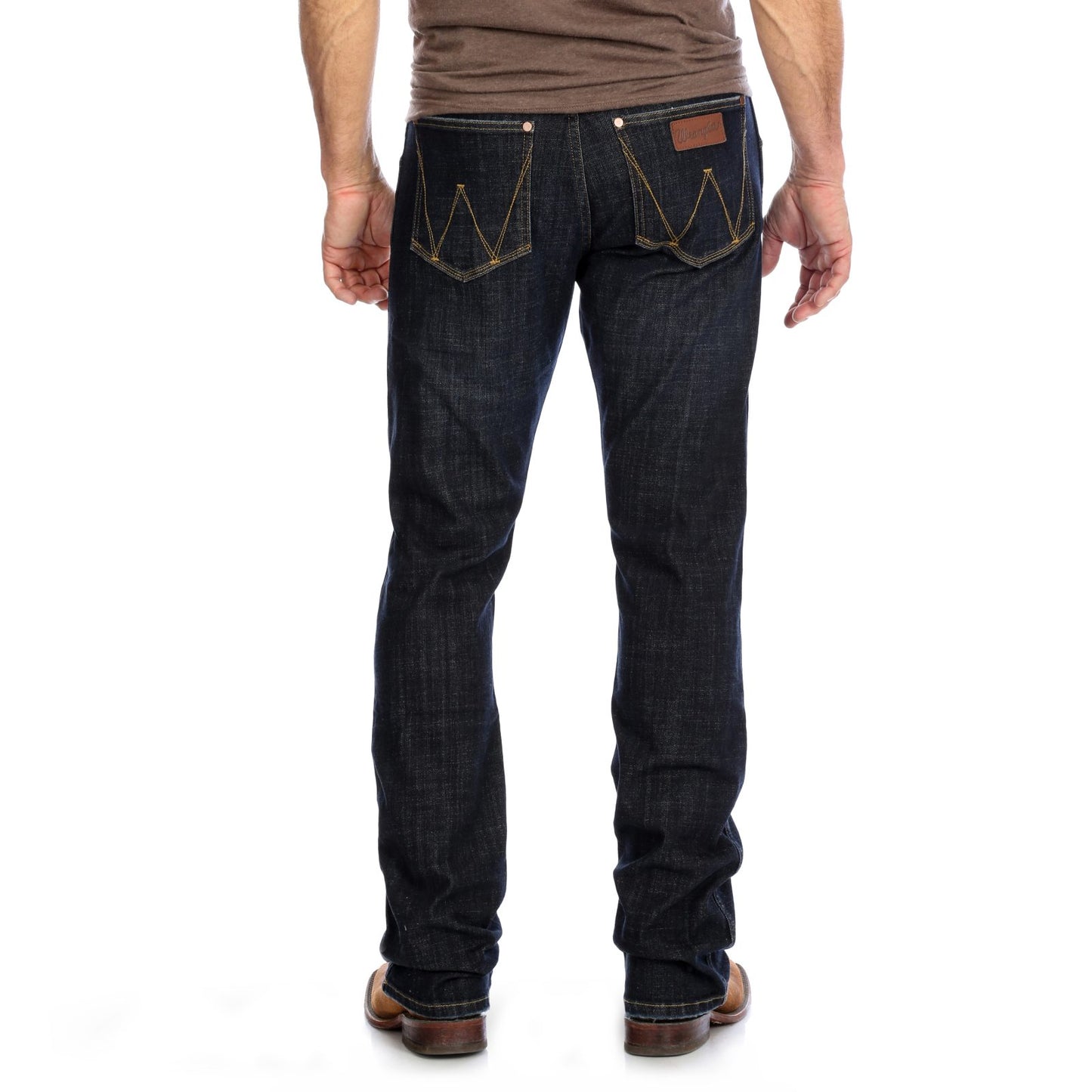 Vaqueros con corte tipo bota Dax de corte slim retro de Wrangler