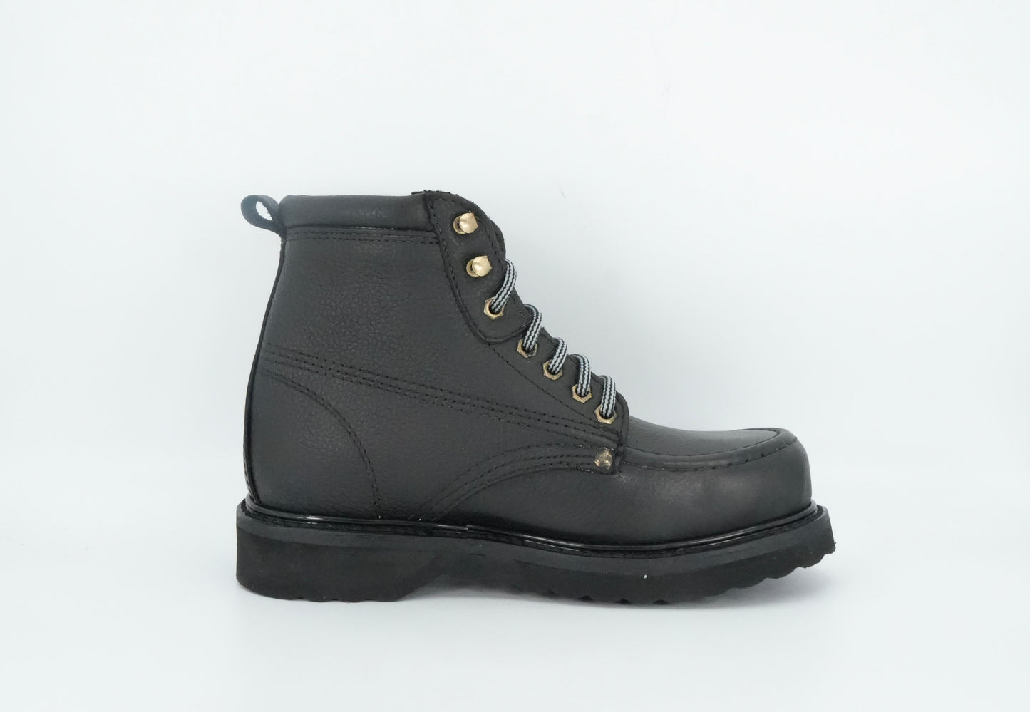 Original Michel Men's Moc Short Soft Toe Work Boot - Black